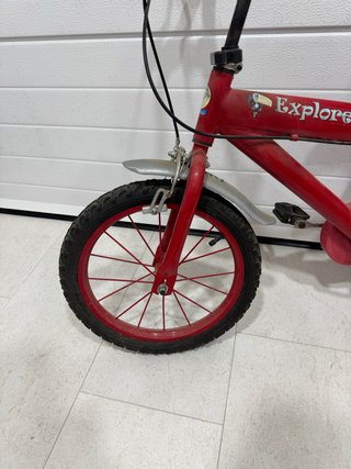 Bicicleta infantil roja Explorer