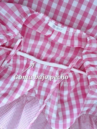 Camisón Vichy Mujer