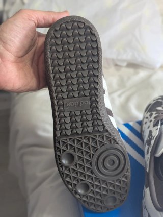 Adidas Samba Estampado Vaca Marrón/Blanco