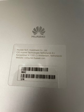 Tablet Huawei T1-701W Gris/Plata