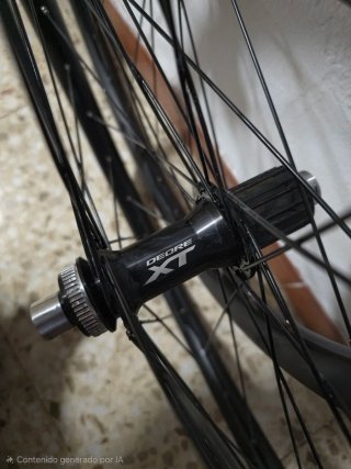 Ruedas Mullet Buje Shimano Deore XT CL ALU