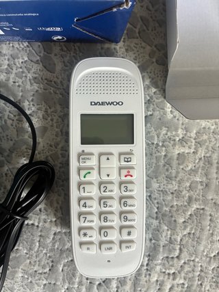 Teléfono Inalámbrico Daewoo DTD-1250BL