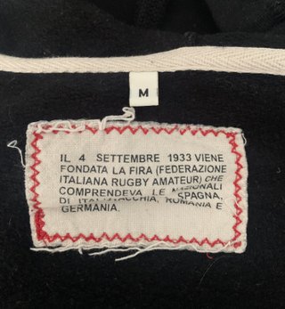 Felpa Rugby 1933 Passione Italiana FIR