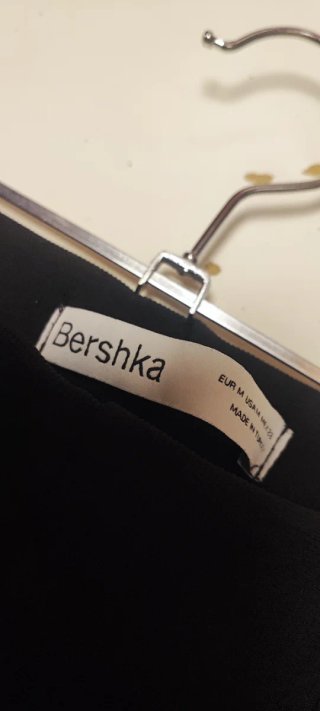 Pantalón campana negro
