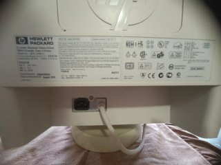 Pantalla Ordenador Antigua Olivetti Beige/Blanca