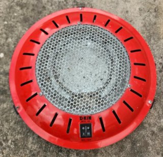 Brasero eléctrico rojo HJM MOD. 100