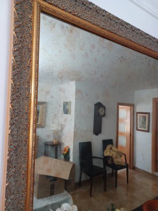 Espejo Vintage Madera y Cristal