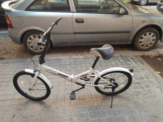 Bicicleta plegable 20"