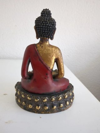Figura Buda Resina Decorativa