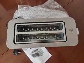 Tostadora Fatabeta Acero Inox 2 Rebanadas.