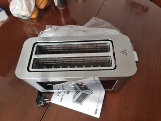 Tostadora Fatabeta Acero Inox 2 Rebanadas.