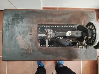 Máquina de coser Regina Hugo Hengstenberg