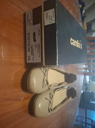 Camila's Bailarinas Beige Talla 39