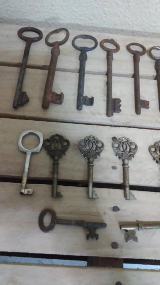 Llaves y candados antiguos