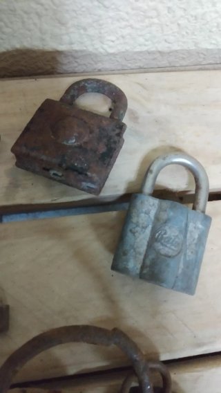 Llaves y candados antiguos