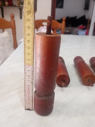 4 Piedi Legno per Mobili