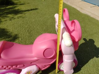 Moto infantil Feber rosa Minnie Mouse