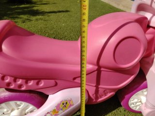 Moto infantil Feber rosa Minnie Mouse
