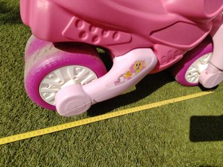 Moto infantil Feber rosa Minnie Mouse