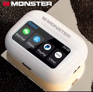 Cascos Inalambricos Monster Blancos