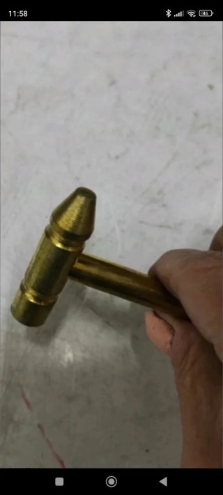 Martillo manualidades latonado