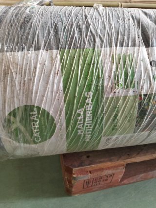 MALLA ANTIHIERBAS PARA JARDIN 105 gr. 3m X 100m
