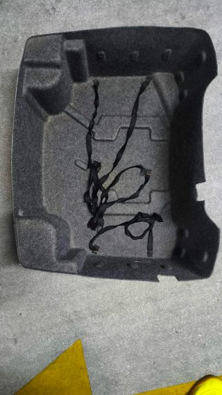 Baúl Trasero Moto Custom Negro