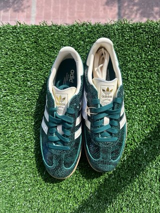 Adidas Samba Og Piel Serpiente Verde - Talla 40