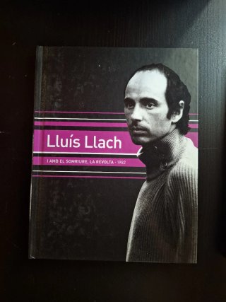 Libros Lluís Llach con CD