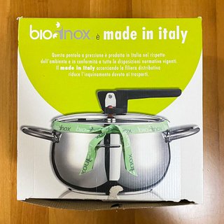 Pentola a Pressione BIOINOX 5L Acciaio Inox