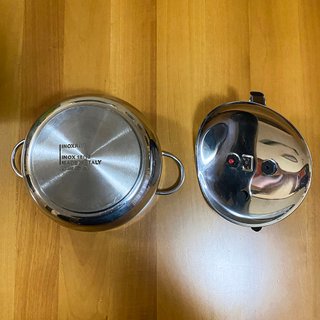 Pentola a Pressione BIOINOX 5L Acciaio Inox