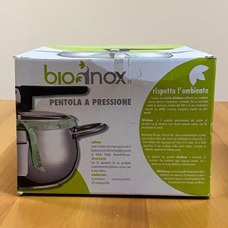 Pentola a Pressione BIOINOX 5L Acciaio Inox