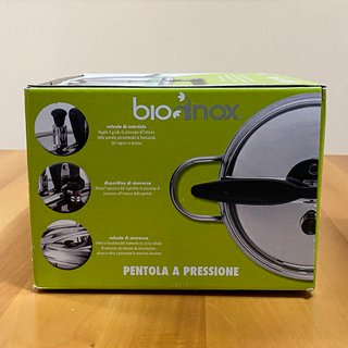 Pentola a Pressione BIOINOX 5L Acciaio Inox