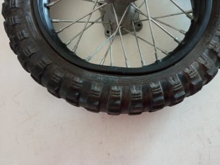Rueda trasera pit bike