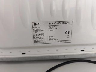 Microondas LG MS-192A