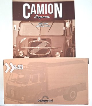 Modellino OM 190 Olio Fiat 1:43