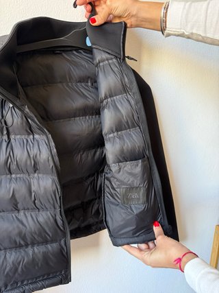 Zara Giacca Imbottita Nera