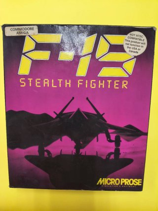 F-19 Stealth Fighter Amiga Microprose