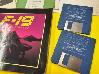 F-19 Stealth Fighter Amiga Microprose
