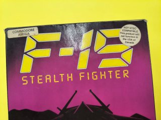 F-19 Stealth Fighter Amiga Microprose