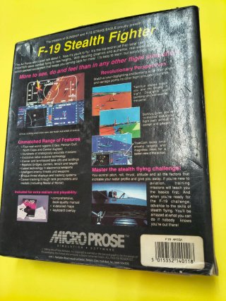 F-19 Stealth Fighter Amiga Microprose