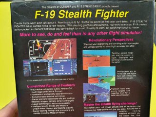 F-19 Stealth Fighter Amiga Microprose