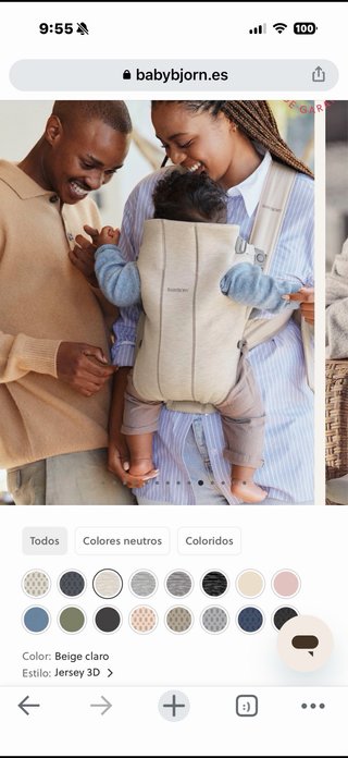 Mochila Portabebés BabyBjörn