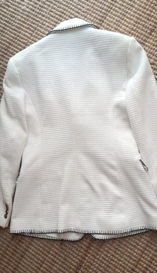 Chaqueta Zara Mujer Blanca