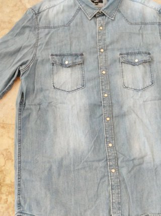 Camisa tejana hombre XXL