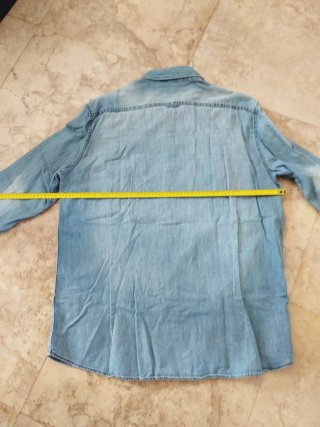 Camisa tejana hombre XXL