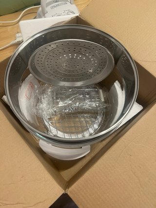 Horno Convector Eléctrico de Vidrio
