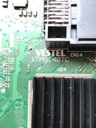 Placa base Vestel 17MB140TC TV Telefunken