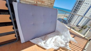 Somier y Cabezal Metálico y Madera