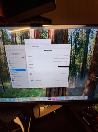 Mac Mini 2018 Gris ESPACIAL INTEL I7  64GB RAM
